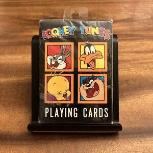 Vintage Looney Tunes Playing Cards Pack Daffy Tweety Bugs & Taz - Sealed